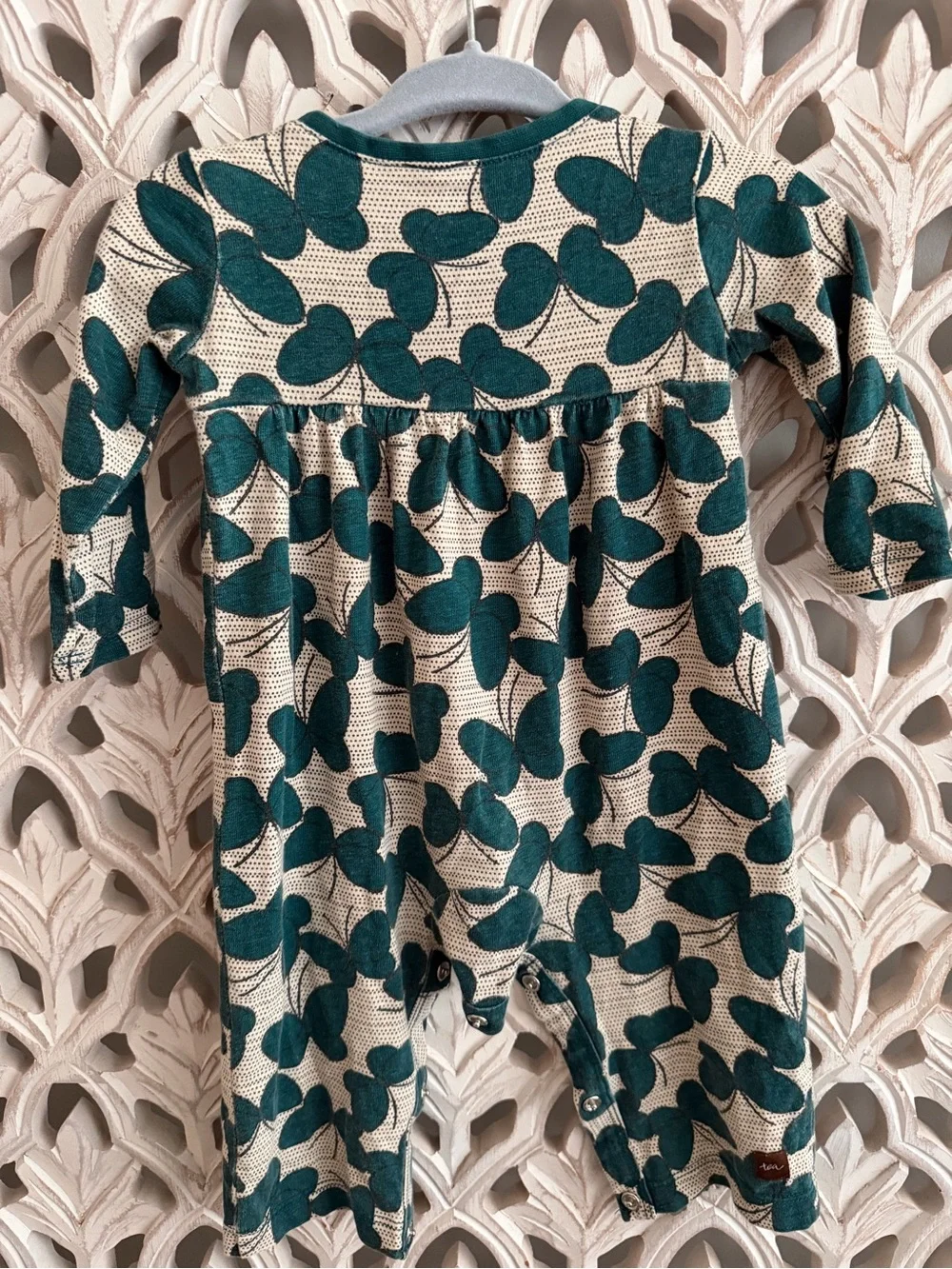 Tea Collection Butterfly Romper 3–6M